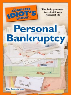 cover image of The Complete Idiot's Guide to Personal Bankruptcy